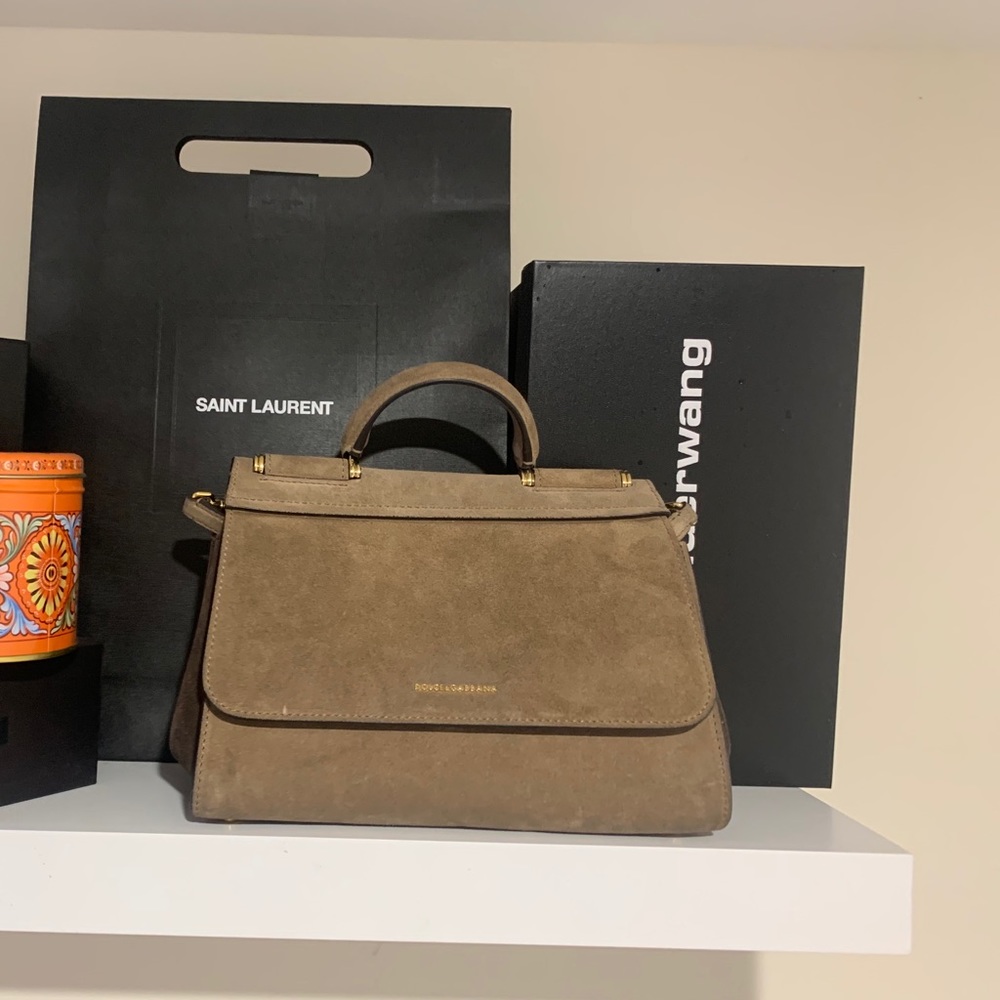 Dolce & Gabbana Sicily brown suede 2019